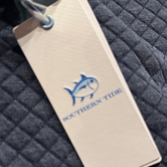 Southern Tide Navy Quilted Outerwear - Picture 1 of 4